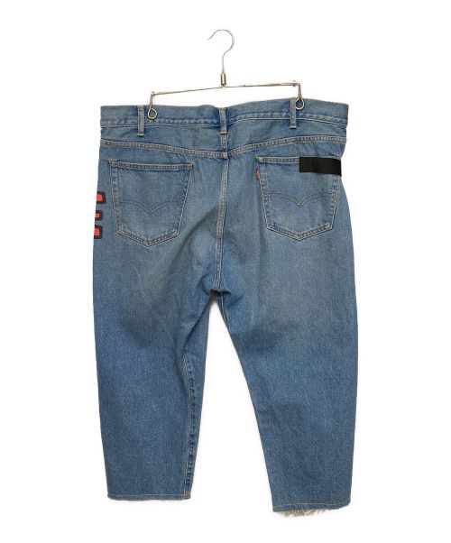 JUNYA WATANABE MAN（ジュンヤワタナベマン）JUNYA WATANABE MAN (ジュンヤワタナベマン) LEVI'S (リーバイス) 23ss アジャスタープリントデニムパンツ インディゴ サイズ:XS 未使用品の古着・服飾アイテム