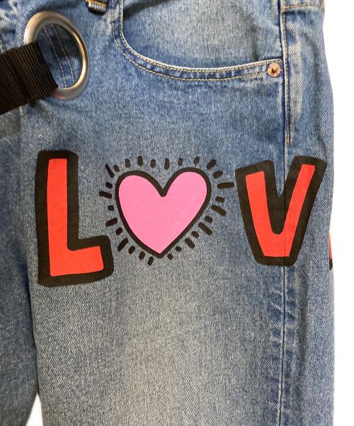 JUNYA WATANABE MAN（ジュンヤワタナベマン）JUNYA WATANABE MAN (ジュンヤワタナベマン) LEVI'S (リーバイス) 23ss アジャスタープリントデニムパンツ インディゴ サイズ:XS 未使用品の古着・服飾アイテム