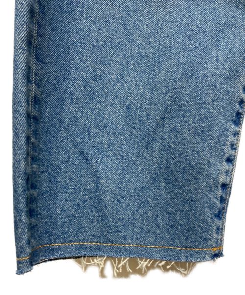 JUNYA WATANABE MAN（ジュンヤワタナベマン）JUNYA WATANABE MAN (ジュンヤワタナベマン) LEVI'S (リーバイス) 23ss アジャスタープリントデニムパンツ インディゴ サイズ:XS 未使用品の古着・服飾アイテム