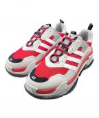 adidas×BALENCIAGAアディダス×バレンシアガ）の古着「TRIPLE S」｜レッド×グレー