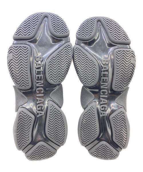 adidas（アディダス）adidas (アディダス) BALENCIAGA (バレンシアガ) TRIPLE S レッド×グレー サイズ:43の古着・服飾アイテム