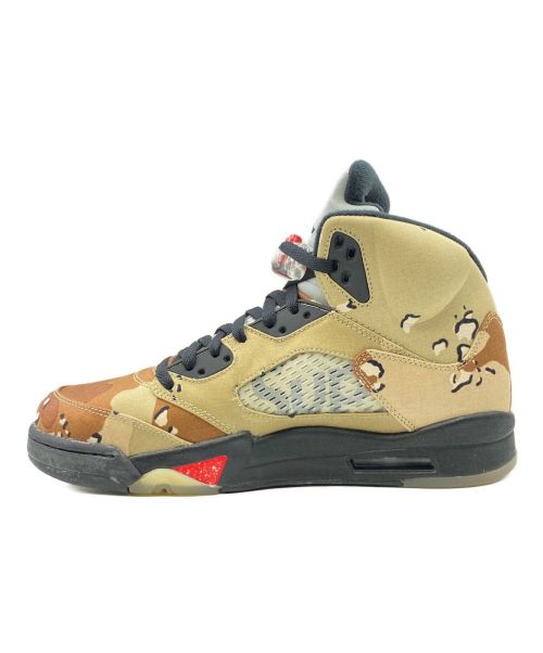 SUPREME（シュプリーム）SUPREME (シュプリーム) AIR JORDAN 5 RETRO Supreme BAMBOO/BLACK-CLASSIC STONE サイズ:28cm （US 10） 未使用品の古着・服飾アイテム