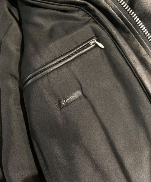 COMOLI（コモリ）COMOLI (コモリ) シープスキンMA-1 ブラック サイズ:3の古着・服飾アイテム