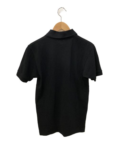 PLAY COMME des GARCONS（プレイコムデギャルソン）PLAY COMME des GARCONS (プレイ コムデギャルソン) ポロシャツ ブラック サイズ:Sの古着・服飾アイテム