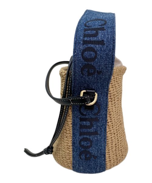 Chloe（クロエ）Chloe (クロエ) “WOODY”スモールバスケット サイズ:スモールの古着・服飾アイテム