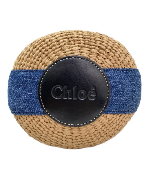 Chloe（クロエ）Chloe (クロエ) “WOODY”スモールバスケット サイズ:スモールの古着・服飾アイテム