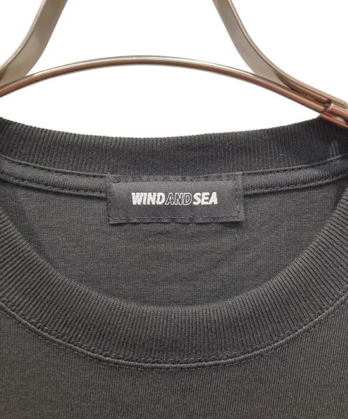 WIND AND SEA（ウィンダンシー）WIND AND SEA (ウィンダンシー) THRASHER (スラッシャー) Tシャツ ブラック サイズ:Mの古着・服飾アイテム