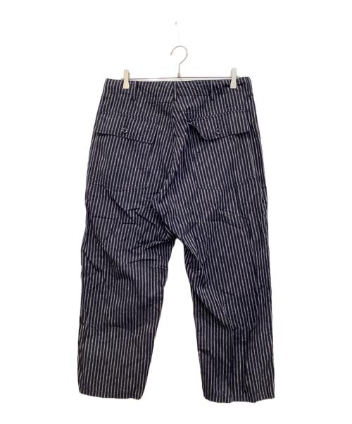 Engineered Garments（エンジニアドガーメンツ）Engineered Garments (エンジニアド ガーメンツ) ストライプパンツ ネイビー サイズ:SIZE Mの古着・服飾アイテム