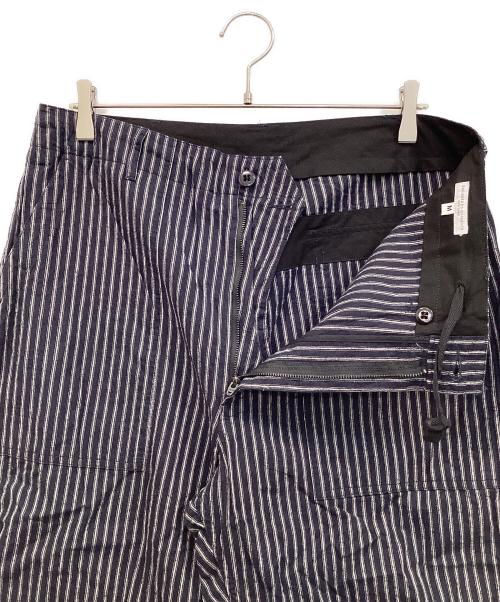 Engineered Garments（エンジニアドガーメンツ）Engineered Garments (エンジニアド ガーメンツ) ストライプパンツ ネイビー サイズ:SIZE Mの古着・服飾アイテム