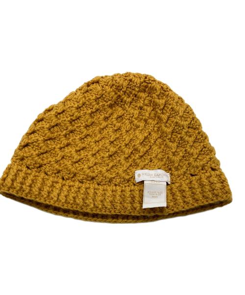 HELEN KAMINSKI（ヘレンカミンスキー）HELEN KAMINSKI (ヘレンカミンスキー) ニット帽 キャメルの古着・服飾アイテム