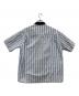 Special Guest K.K (スペシャル ゲスト) SG Stripe Fabric Short Sleeve Shirt/半袖シャツ/オープンカラーシャツ ライトブルー サイズ:M：7000円
