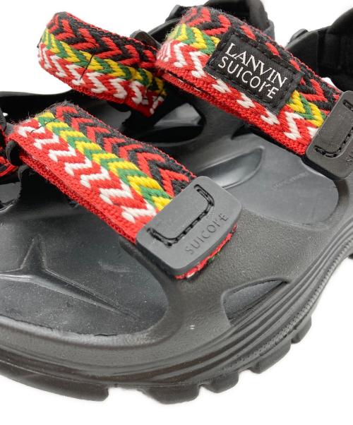 LANVIN（ランバン）LANVIN (ライバン) suicoke (スイコック) WAKE CURB ブラック サイズ:6の古着・服飾アイテム