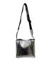 STELLA McCARTNEY (ステラマッカートニー) ロゴショルダーバッグ シルバー：35000円