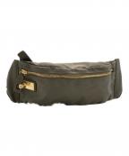 ORSETTOオルセット）の古着「ナイロンウエストBAG」｜カーキ