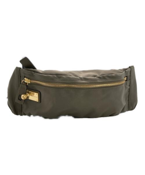 ORSETTO（オルセット）ORSETTO (オルセット) ナイロンウエストBAG カーキの古着・服飾アイテム