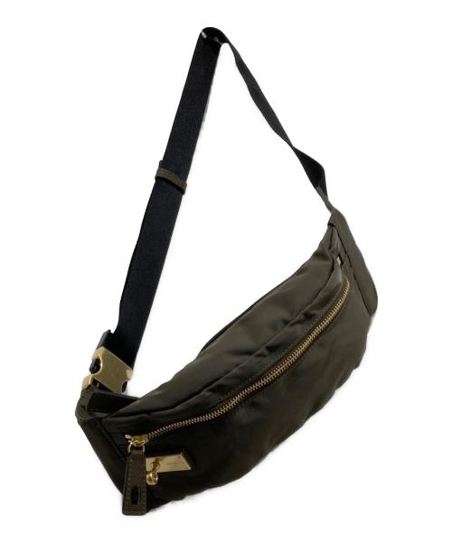 ORSETTO（オルセット）ORSETTO (オルセット) ナイロンウエストBAG カーキの古着・服飾アイテム