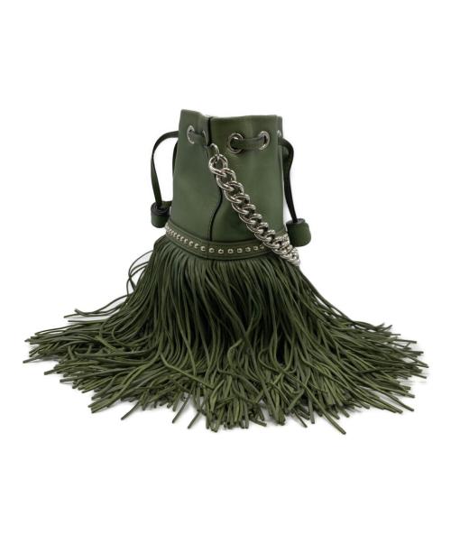 J&M DAVIDSON（ジェイ＆エム デヴィッドソン）J&M DAVIDSON (ジェイ＆エム デヴィッドソン) FRINGE CARNIVAL MINI カーキの古着・服飾アイテム