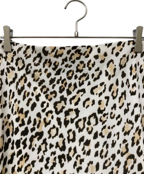 theory（セオリー）theory (セオリー) Classic Leopard Slip Skirt KL アイボリー サイズ:Sの古着・服飾アイテム