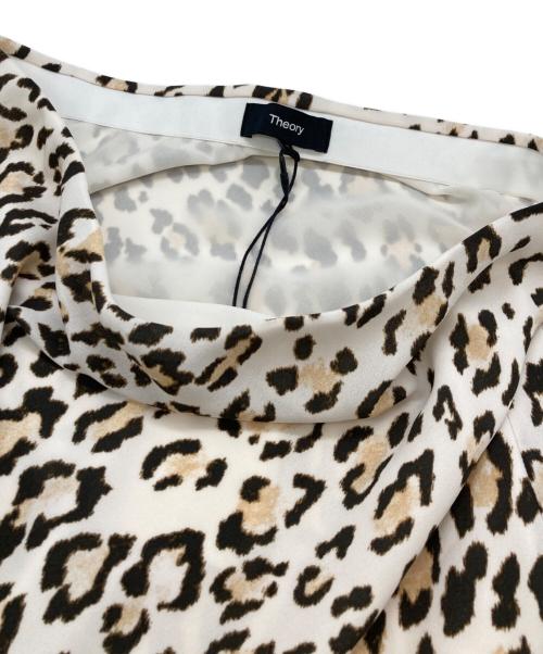 theory（セオリー）theory (セオリー) Classic Leopard Slip Skirt KL アイボリー サイズ:Sの古着・服飾アイテム