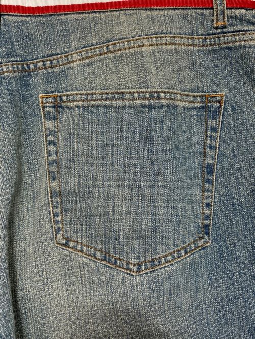 BALENCIAGA（バレンシアガ）BALENCIAGA (バレンシアガ) ウエストロゴデニム インディゴ サイズ:XLの古着・服飾アイテム