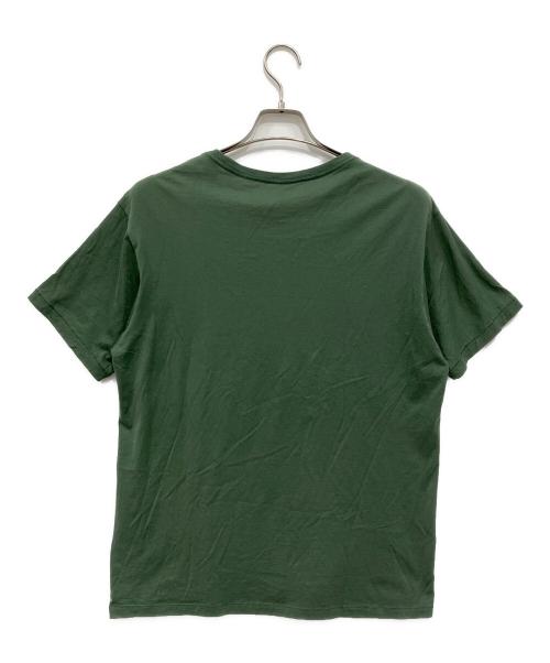 RRL（ダブルアールエル）RRL (ダブルアールエル) ポケットTシャツ グリーン サイズ:Lの古着・服飾アイテム