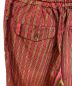 中古・古着 COMME des GARCONS HOMME PLUS (コムデギャルソンオムプリュス) 92SS エスニック期 転写プリントワイドパンツ/Archive レッド×イエロー サイズ:M：30000円