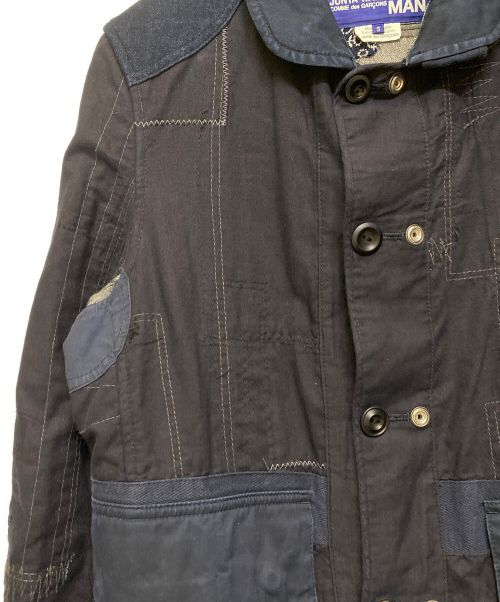 JUNYA WATANABE MAN（ジュンヤワタナベマン）JUNYA WATANABE MAN (ジュンヤワタナベマン) 15SS ジャポニズム期 リバーシブル刺し子パッチワークコート/Archive インディゴ サイズ:Sの古着・服飾アイテム