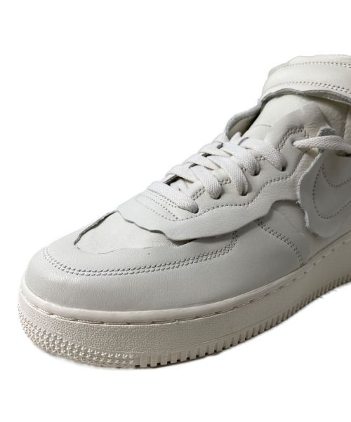 NIKE（ナイキ）NIKE COMME des GARCONS HOMME PLUS COMME des GARCONS  20AW × NIKE Air Force1 Mid ナイキ エアフォースワン ミッド アイボリー サイズ:26.5 未使用品の古着・服飾アイテム