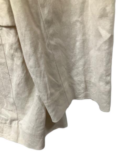 NOLLEY'S sophi（ノーリーズソフィー）NOLLEY'S sophi (ノーリーズソフィー) リネン混ジャケット アイボリー サイズ:36の古着・服飾アイテム