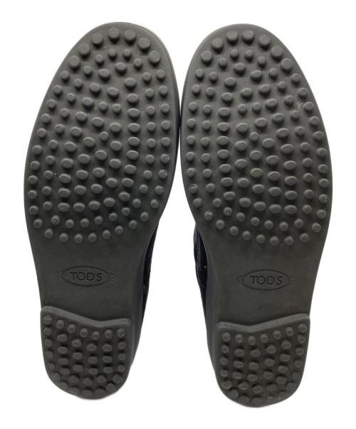 TOD'S（トッズ）TOD'S (トッズ) スウェードブーツ ネイビー サイズ:8の古着・服飾アイテム