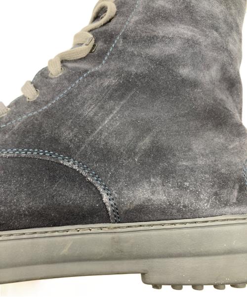 TOD'S（トッズ）TOD'S (トッズ) スウェードブーツ ネイビー サイズ:8の古着・服飾アイテム