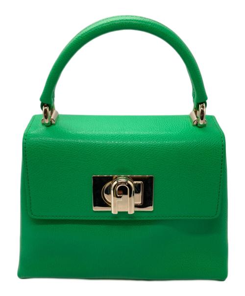 FURLA（フルラ）FURLA (フルラ) MINI TOP HANDLE/WB00109 グリーンの古着・服飾アイテム