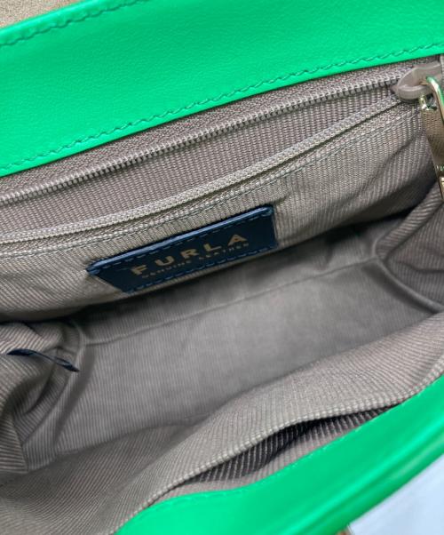 FURLA（フルラ）FURLA (フルラ) MINI TOP HANDLE/WB00109 グリーンの古着・服飾アイテム