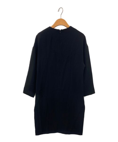 YOKO CHAN（ヨーコチャン）YOKO CHAN (ヨーコチャン) クルーネックワンピース ブラック サイズ:38の古着・服飾アイテム