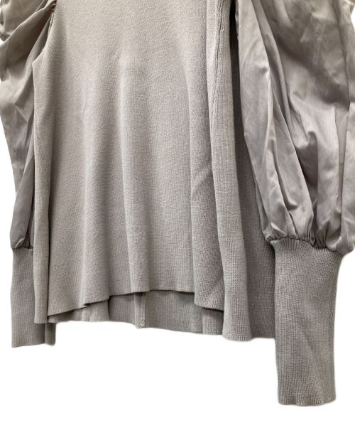 Snidel（スナイデル）Snidel (スナイデル) スリーブボリュームフレアニット ラベンダー サイズ:SIZE　FREEの古着・服飾アイテム