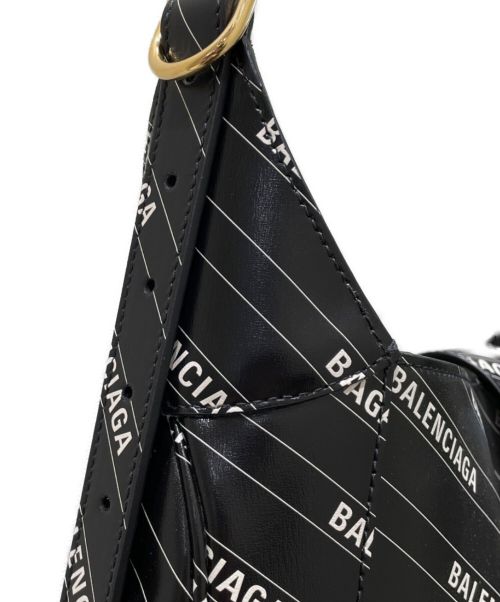 GUCCI（グッチ）GUCCI (グッチ) BALENCIAGA (バレンシアガ) ジャッキー1961 ショルダーバッグ ブラック サイズ:ミディアムの古着・服飾アイテム