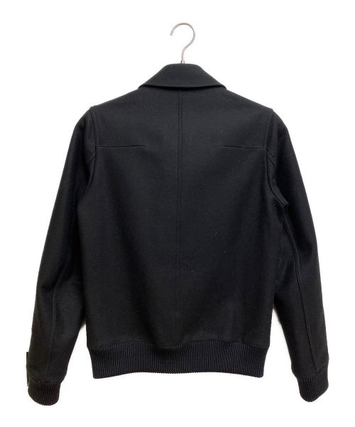 DIOR HOMME（ディオール オム）DIOR HOMME (ディオール オム) メルトンブルゾン ブラック サイズ:44の古着・服飾アイテム