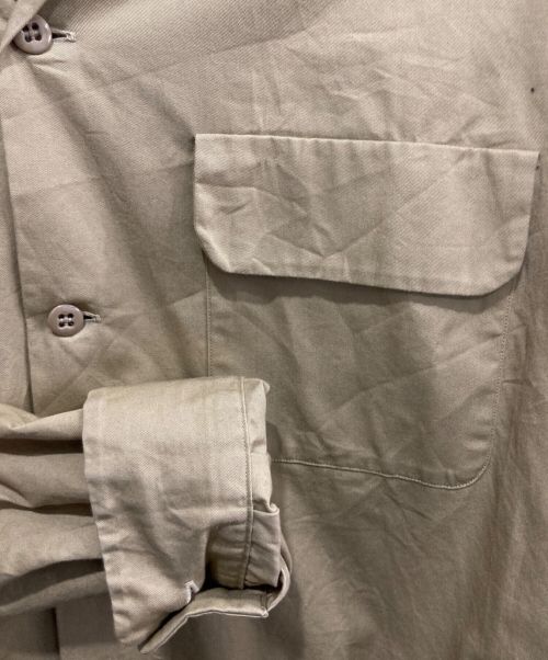 sans limite（サンリミット）sans limite (サンリミット) ツイルボックス大開衿 ベージュの古着・服飾アイテム