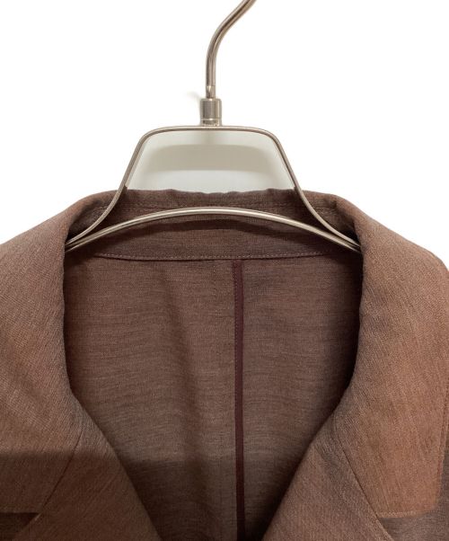 IRENISA（イレニサ）IRENISA (イレニサ) RELAXED TAILORED JACKET グレーオレンジ サイズ:3の古着・服飾アイテム