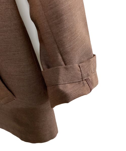 IRENISA（イレニサ）IRENISA (イレニサ) RELAXED TAILORED JACKET グレーオレンジ サイズ:3の古着・服飾アイテム