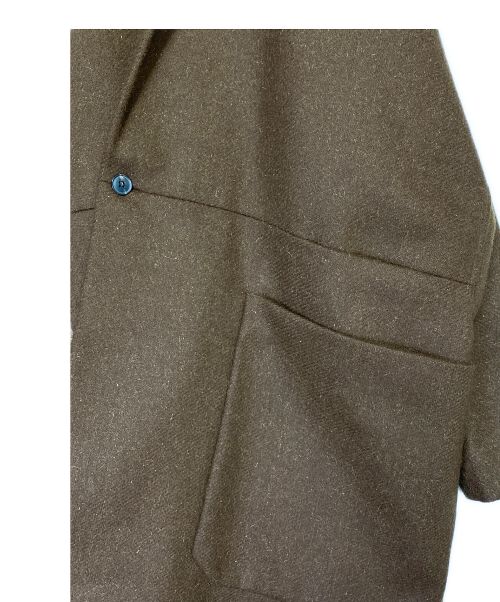 JAN JAN VAN ESSCHE（ヤンヤンバンエシュ）JAN JAN VAN ESSCHE (ヤンヤンバンエシュ) COAT#24 TOBACCO LODEN ブラウン サイズ:Sの古着・服飾アイテム