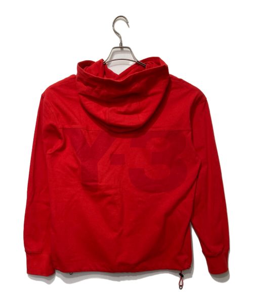 Y-3（ワイスリー）Y-3 (ワイスリー) クラシックヘビーピケパーカー レッド サイズ:Sの古着・服飾アイテム
