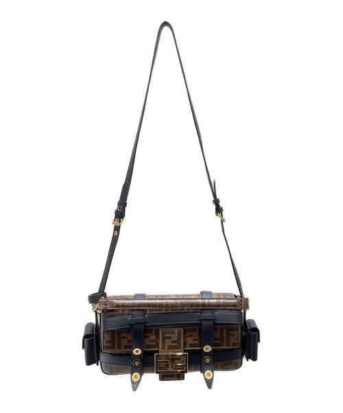 FENDI（フェンディ）FENDI (フェンディ) ズッカ柄 バケット 2WAYショルダーバッグ サイズ:ｰの古着・服飾アイテム