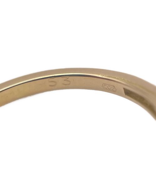 Cartier（カルティエ）Cartier (カルティエ) 2Pサファイヤダイヤリング サイズ:13号の古着・服飾アイテム