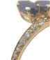 中古・古着 Cartier (カルティエ) 2Pサファイヤダイヤリング サイズ:13号：108000円