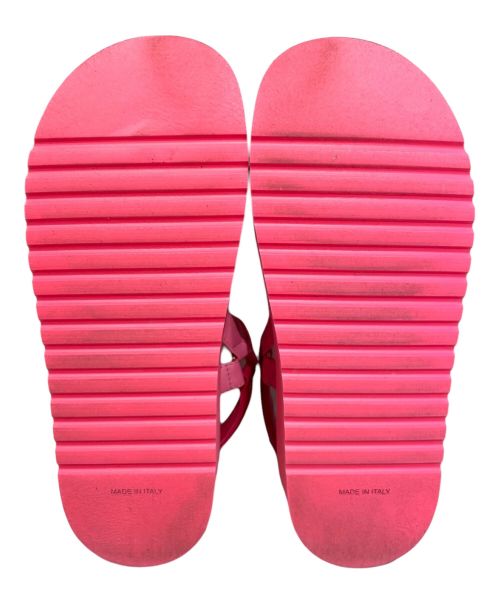 CHANEL（シャネル）CHANEL (シャネル) Matelasse footbed sandal ピンク サイズ:37の古着・服飾アイテム