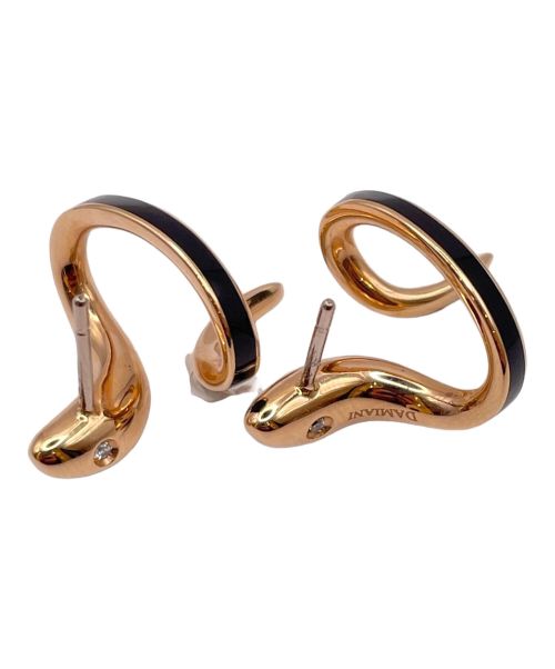 DAMIANI（ダミアーニ）DAMIANI (ダミアーニ) EDEN 1P ダイヤ ピアス サイズ:-の古着・服飾アイテム
