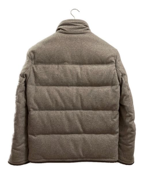 HERMES（エルメス）HERMES (エルメス) カシミヤ/ダウンジャケット グレー サイズ:46の古着・服飾アイテム