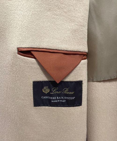 LORO PIANA（ロロピアーナ）LORO PIANA (ロロピアーナ) SARTORIAL COAT ベージュ サイズ:48の古着・服飾アイテム