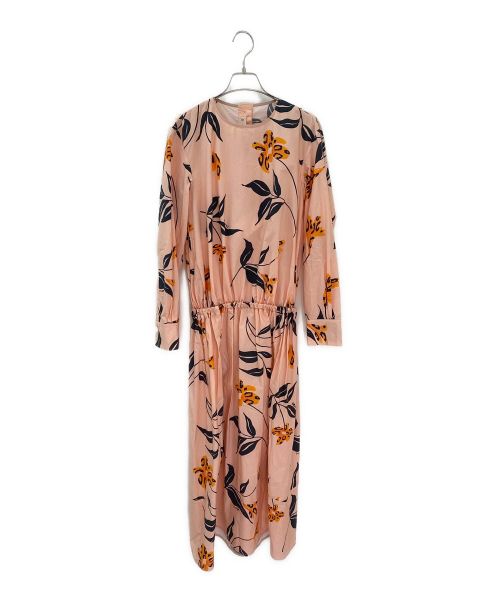 MARNI（マルニ）MARNI (マルニ) Floral Cotton Poplin Midi Dress ピンク サイズ:36の古着・服飾アイテム
